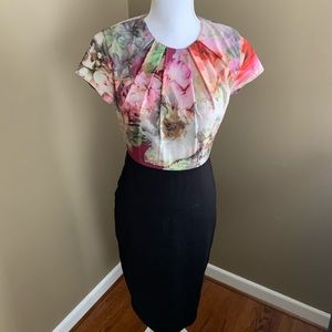 Ted Baker Watercolor Bodycon Dress